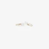 14k & small herkimer diamond earrings