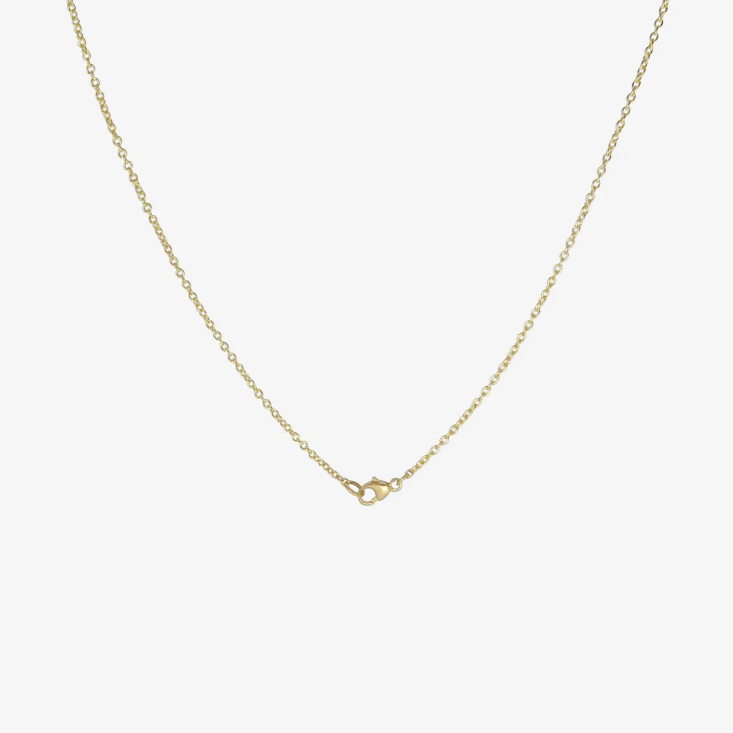 18k & stormy sapphire sequin pebble pendant, 4.39ct