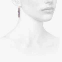14k & tanzanite pussywillow earrings