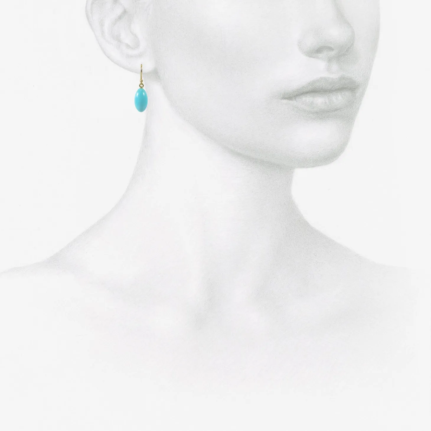 14k & turquoise berries