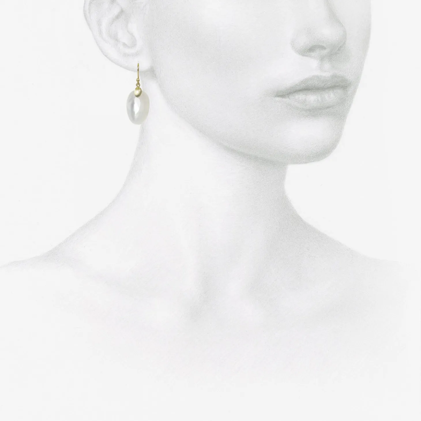 10k & white mother-of-pearl small chips