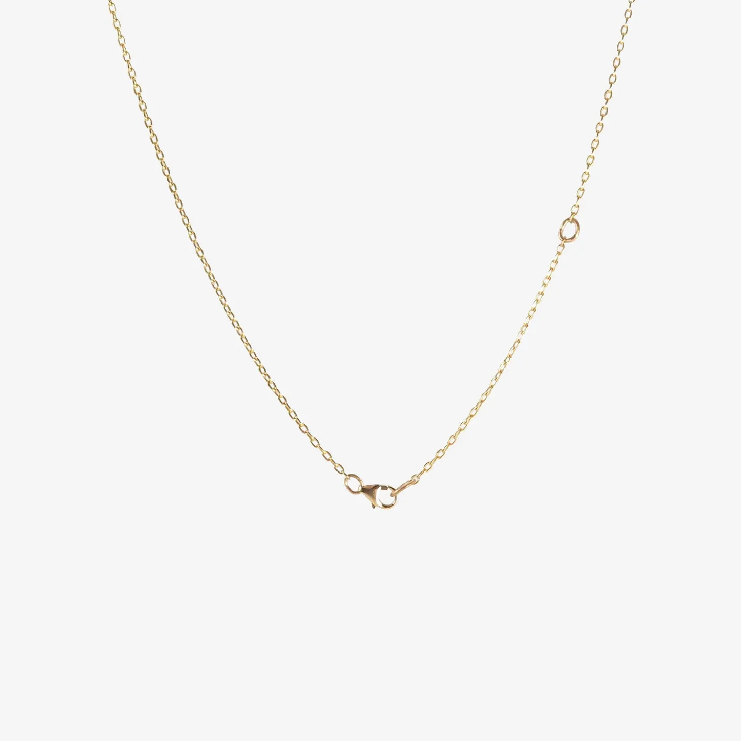 14k adjustable fine chain