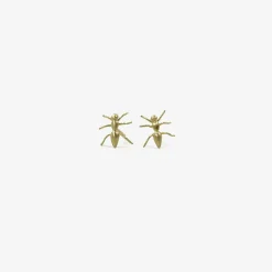 18k ant studs