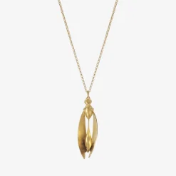 18k articulated wasp pendant with sapphires & diamonds