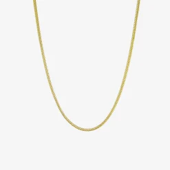 22k duo loop-in-loop chain with fibula clasp