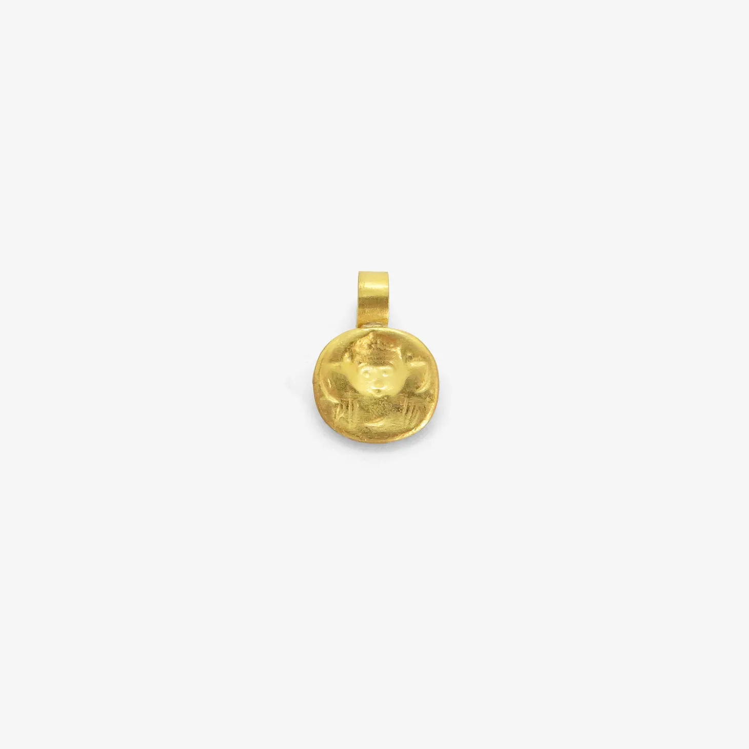 22k empress pendant