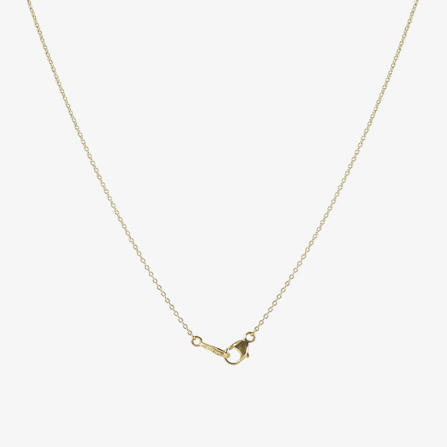 14k graduating chain link necklace