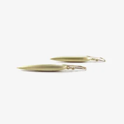 18k green gold plated large rice