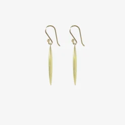 18k green gold plated large chips