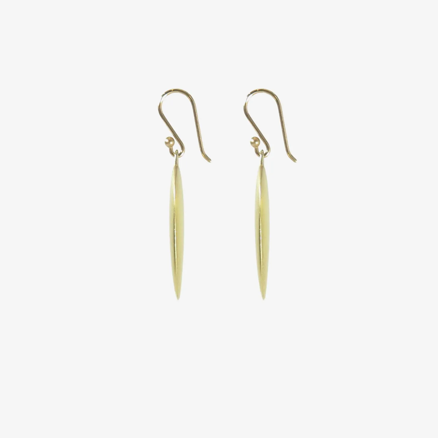 18k green gold plated large chips