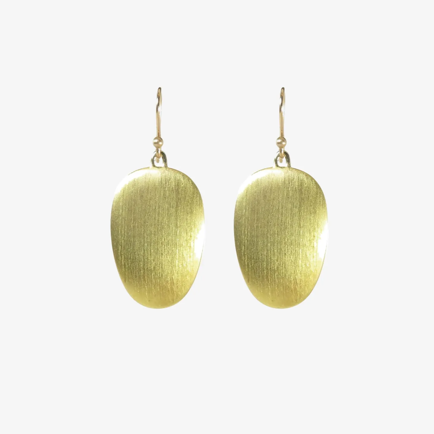 18k green gold plated large chips