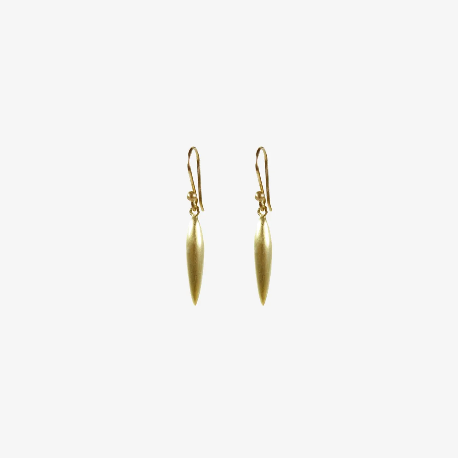 18k green gold plated small rice