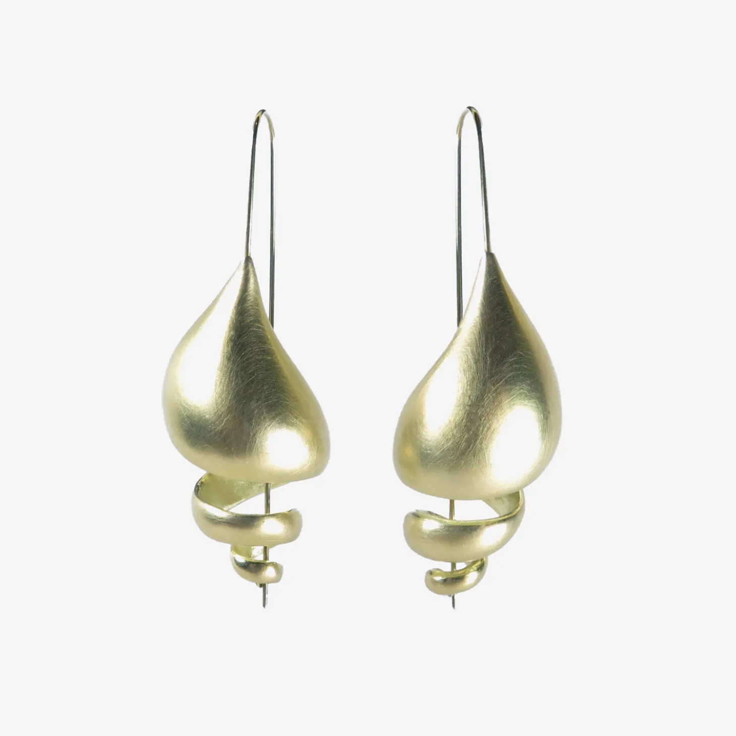 18k green gold plated turret shells