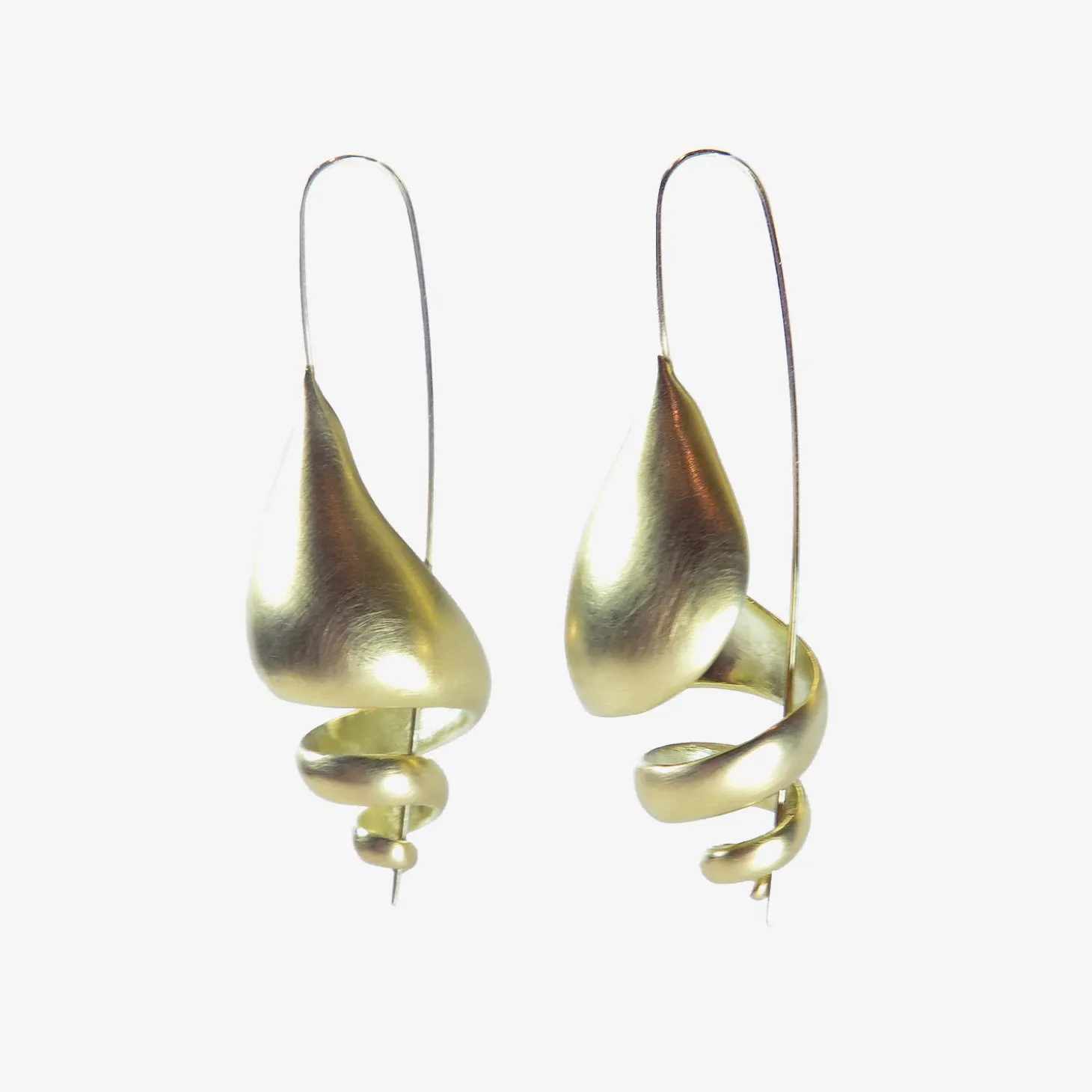 18k green gold plated turret shells