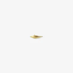 14k jumbo single slug stud