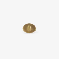 18k love token ring – “in medias res” – into the midst, size 7 1/2