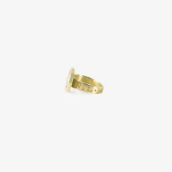 10k love token ring “nil nisi cruce” – nothing without suffering, size 7 1/4