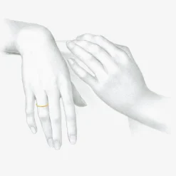 22k 1.2mm band, size 6 1/2