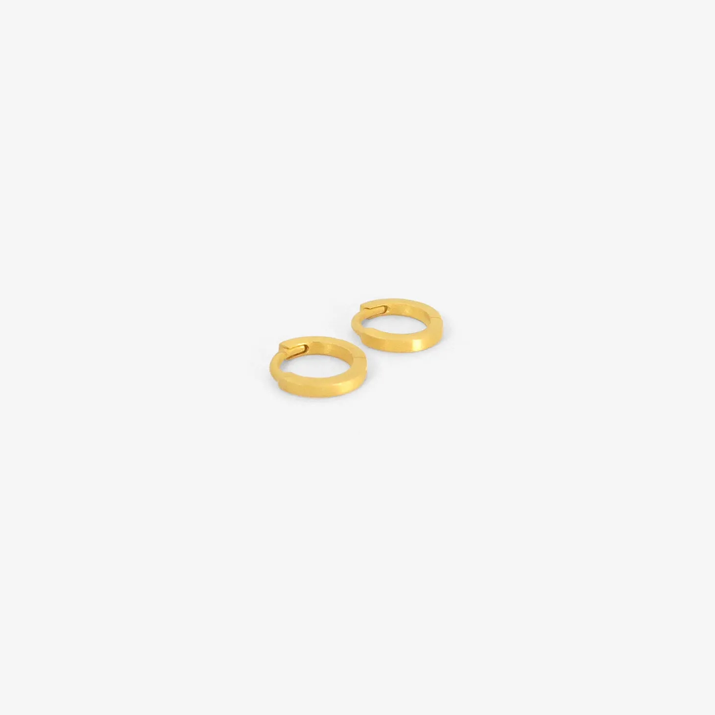 18k 6.5mm fairy hoops