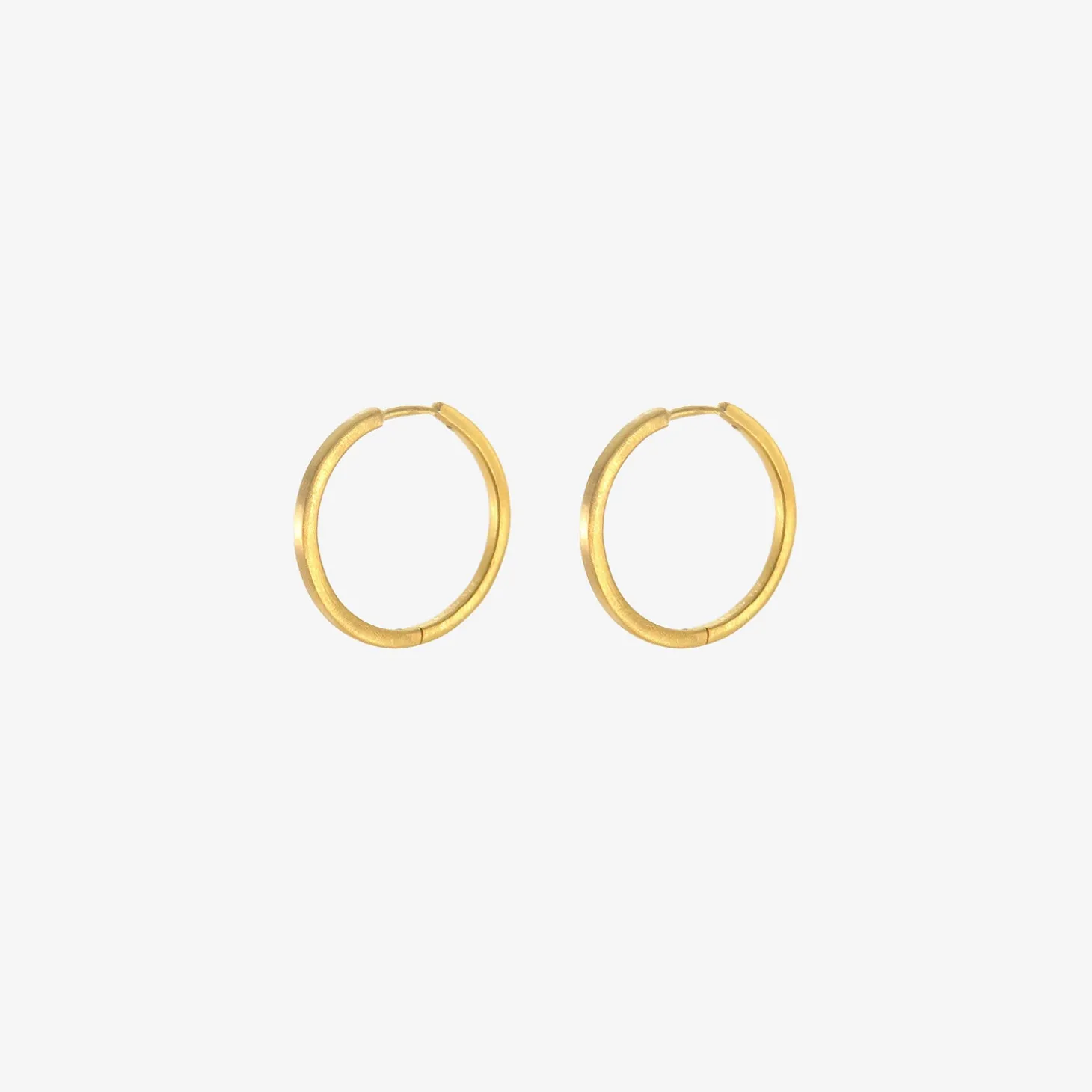 18k 16mm fairy hoops