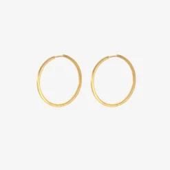 18k 24mm fairy hoops