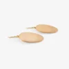 18k pink gold plated large chips