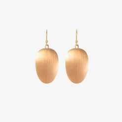 18k pink gold plated large chips