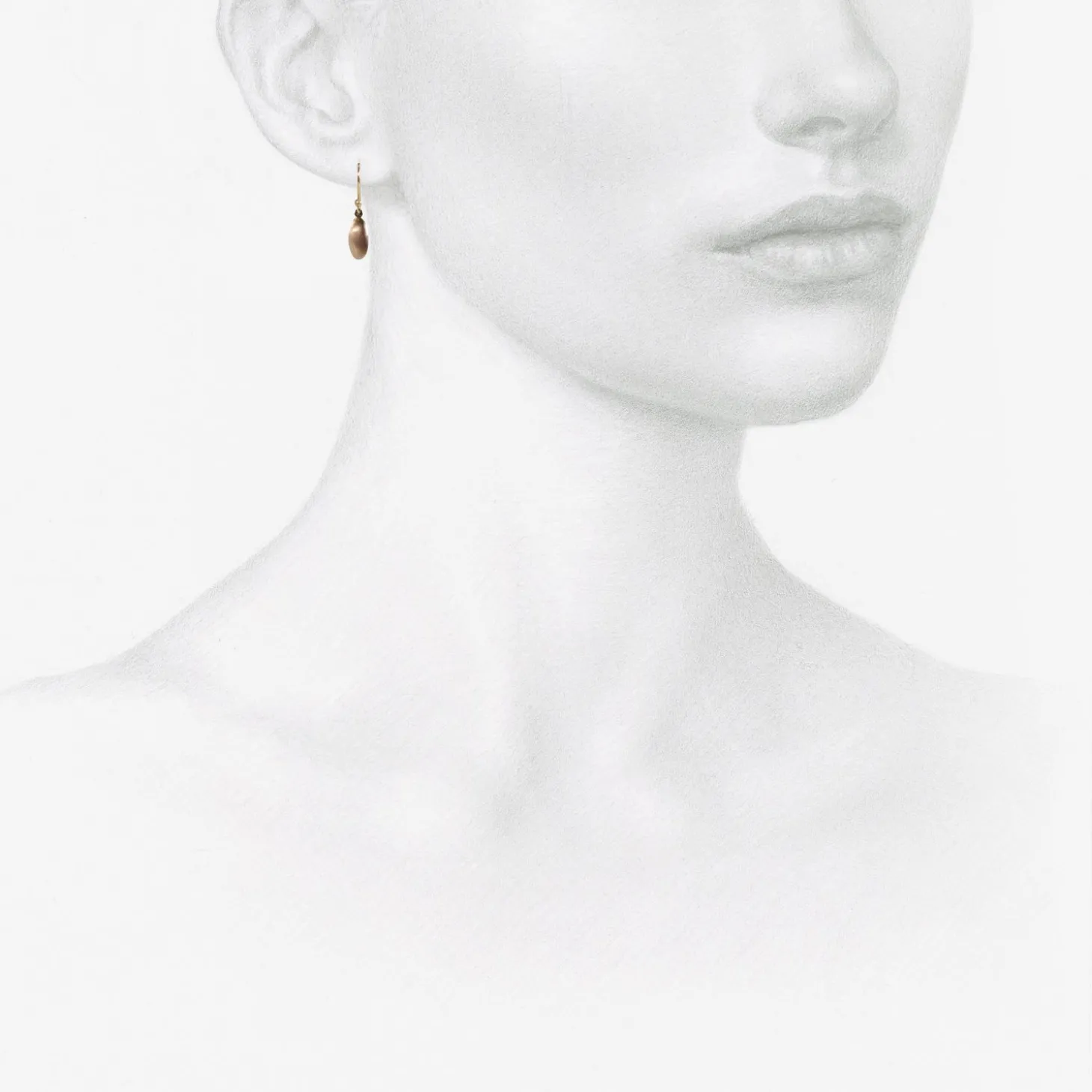 18k pink gold plated melons