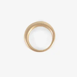 18k pink gold ring, size 8 1/4