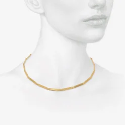 14k ribbon link chain