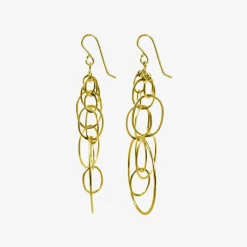 22k sculpture earrings