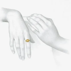 18k small eye love token ring – ‘invigilare’ – to watch over