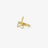 18k small snake ring, size 6 1/4