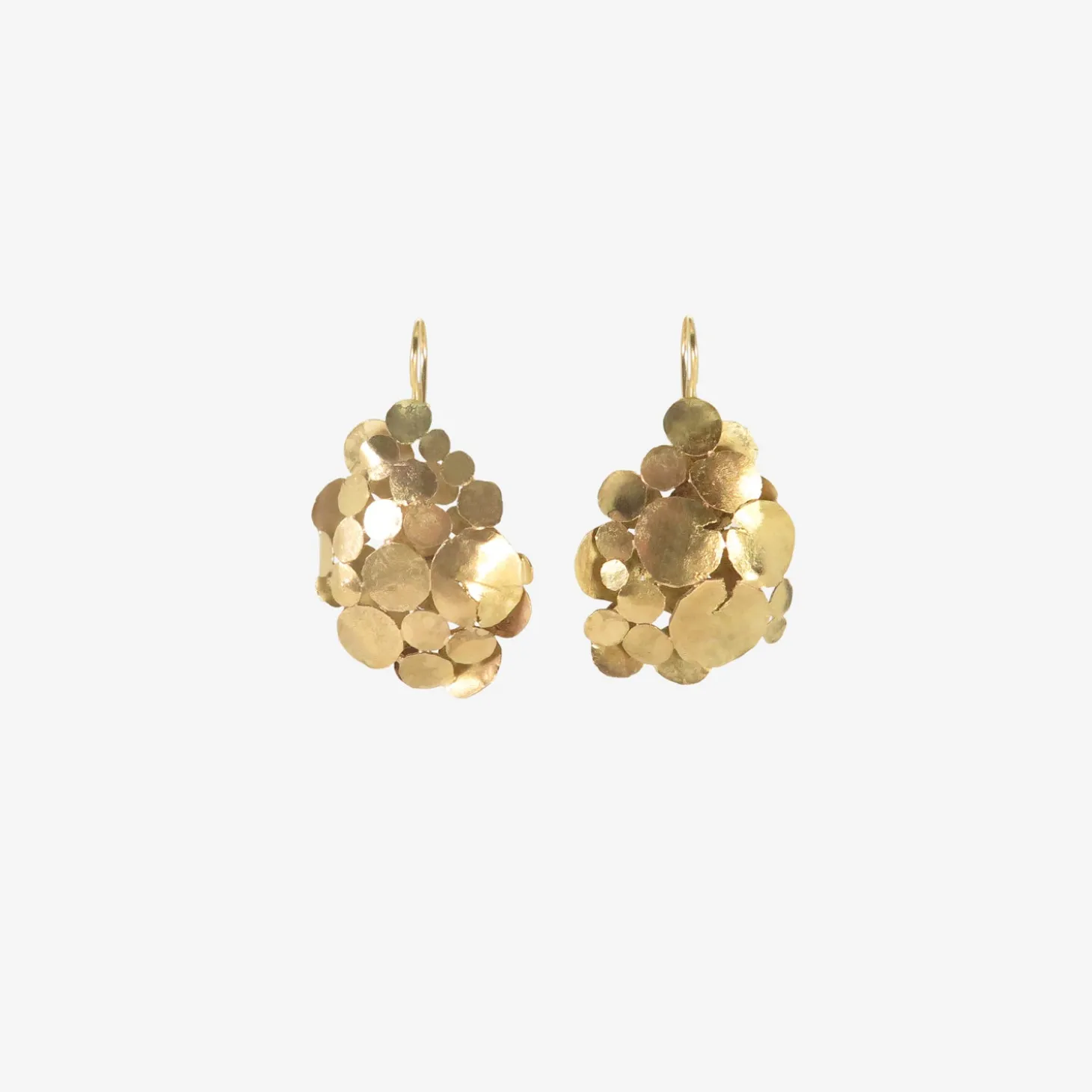 18k squash earrings