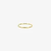 22k thin hammered band, size 5