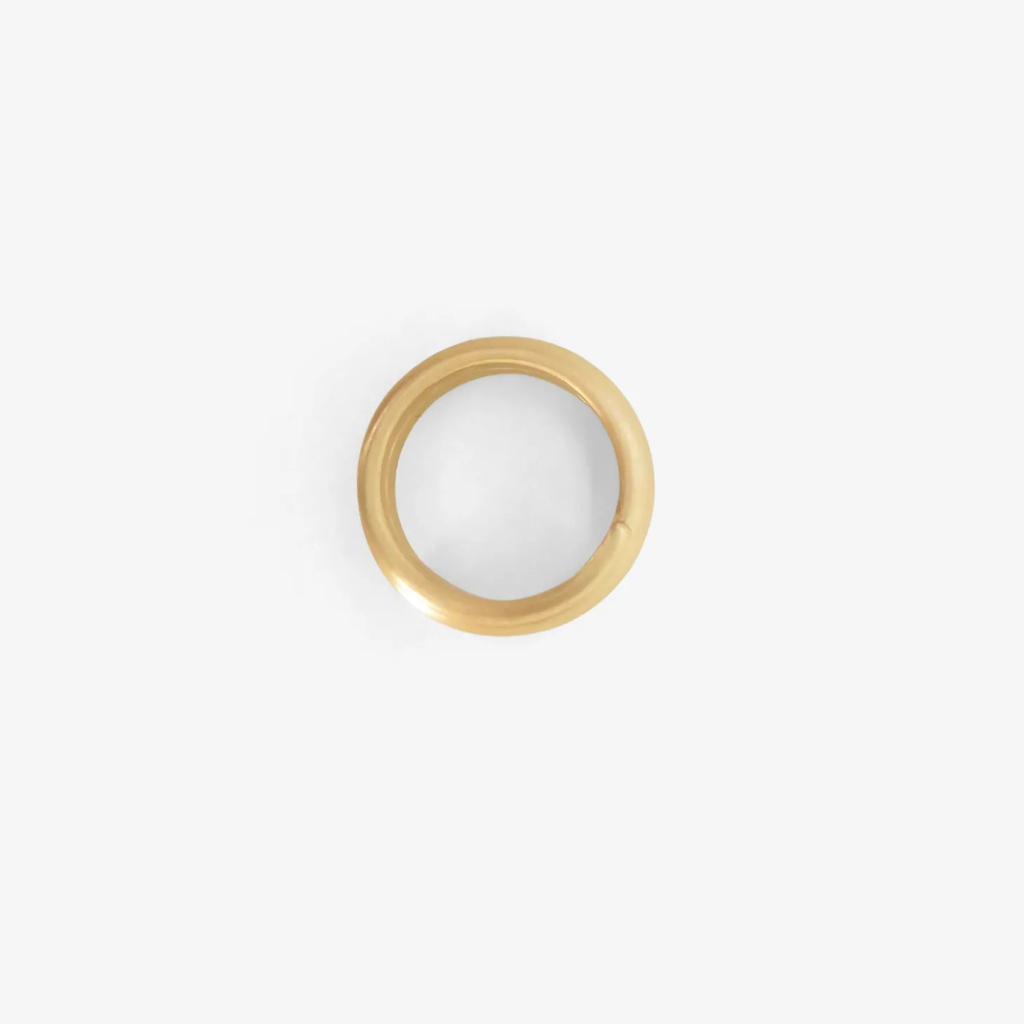 14k three wrap spiral ring