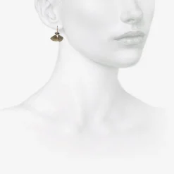 18k white gold & black diamond moth wings