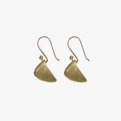 18k yellow gold moth wings