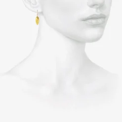 24k yellow gold plated pinecones