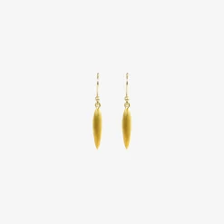 24k yellow gold plated small rice