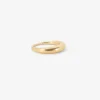 14k yellow gold ring, size 7 3/4