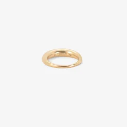 14k yellow gold ring, size 7 3/4