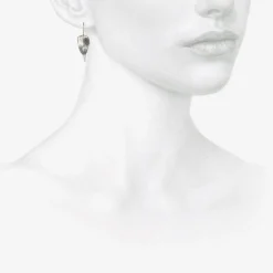 sterling silver bird head earrings