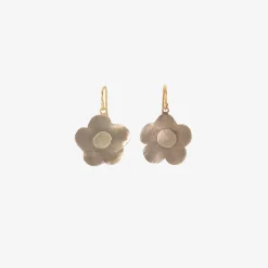 sterling silver cherry blossom earrings