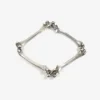 sterling silver femur bracelet