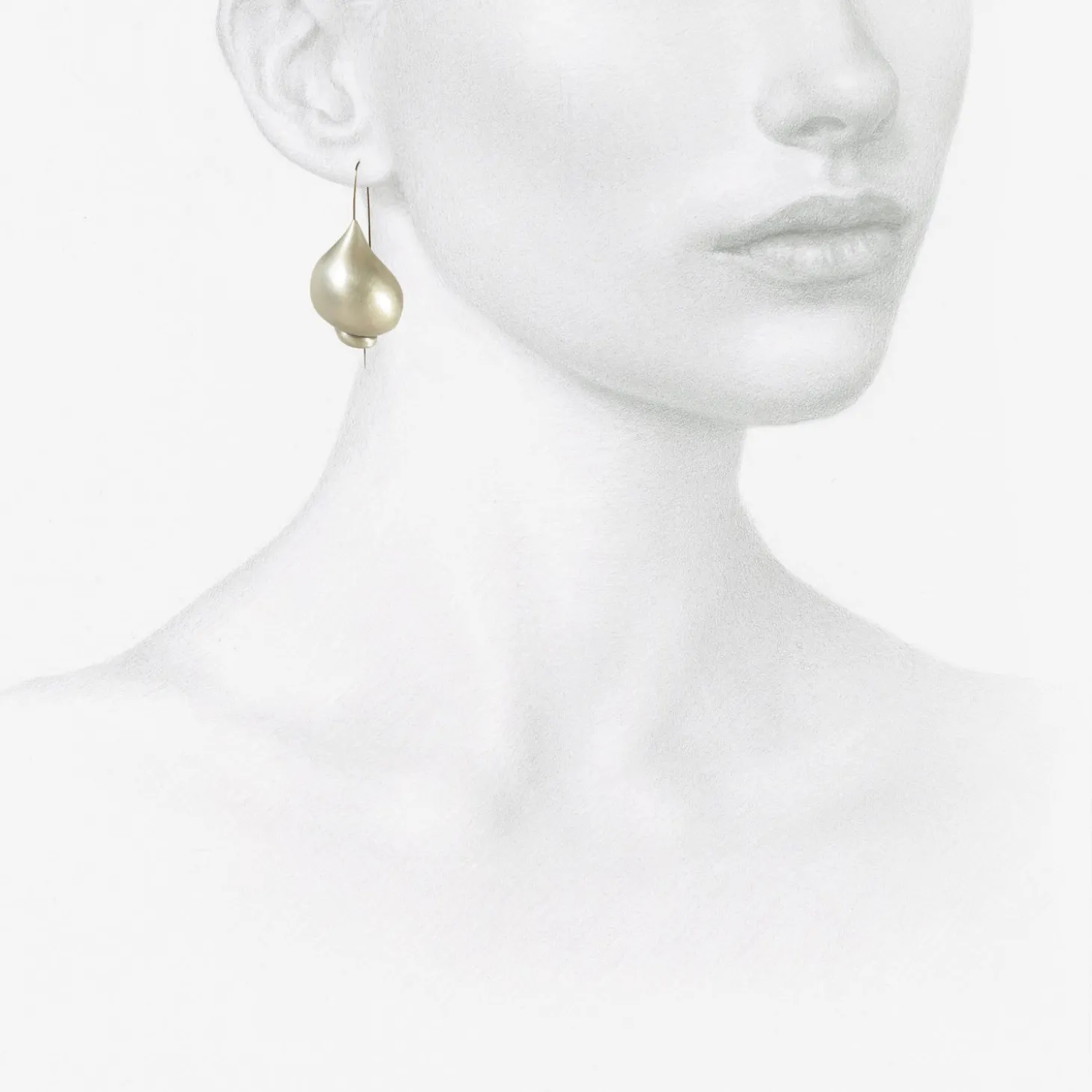 sterling silver snail shell earrings