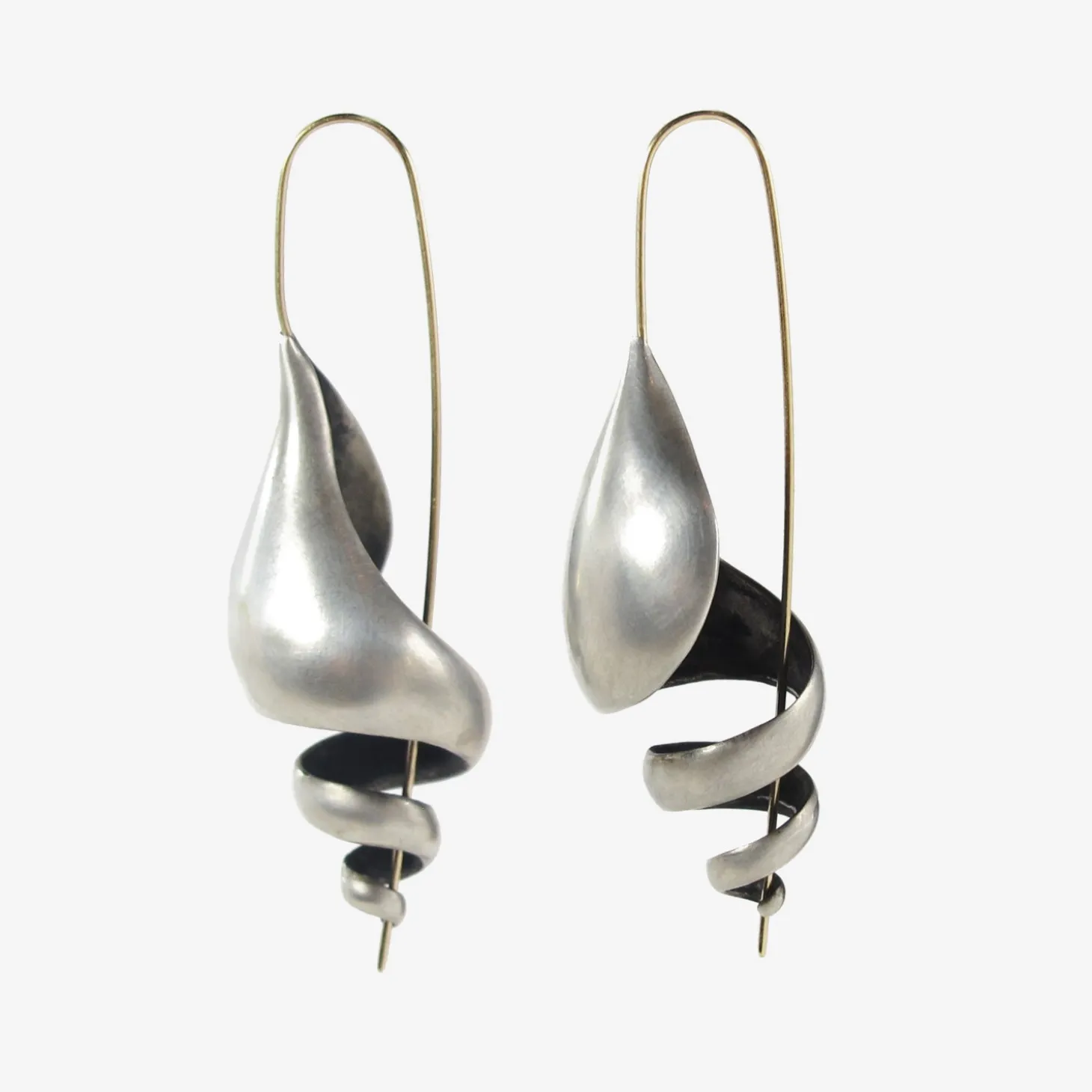 sterling silver turret shells